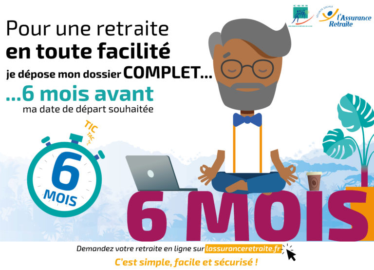 Je prépare ma retraite – CGSS Guyane
