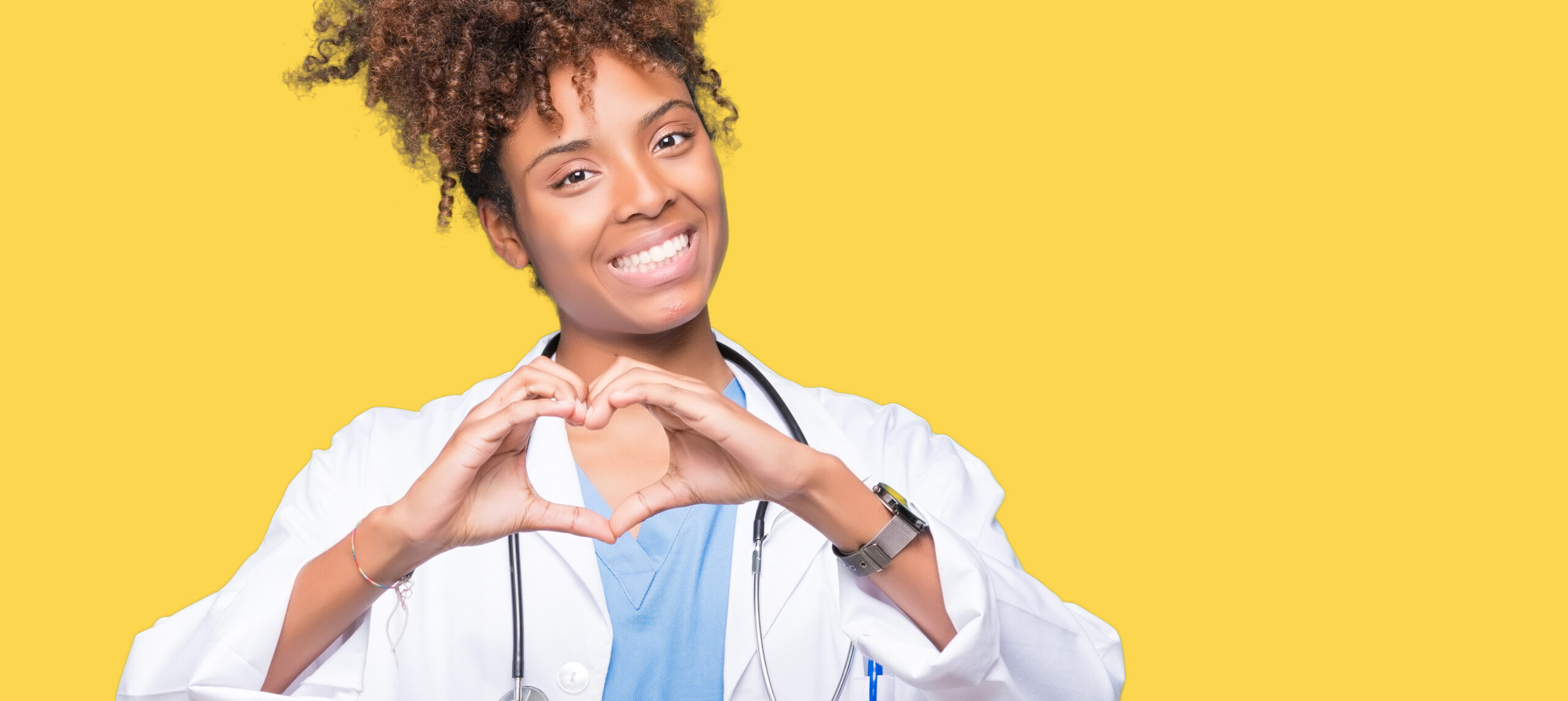 Jeune femme professionnel de santé