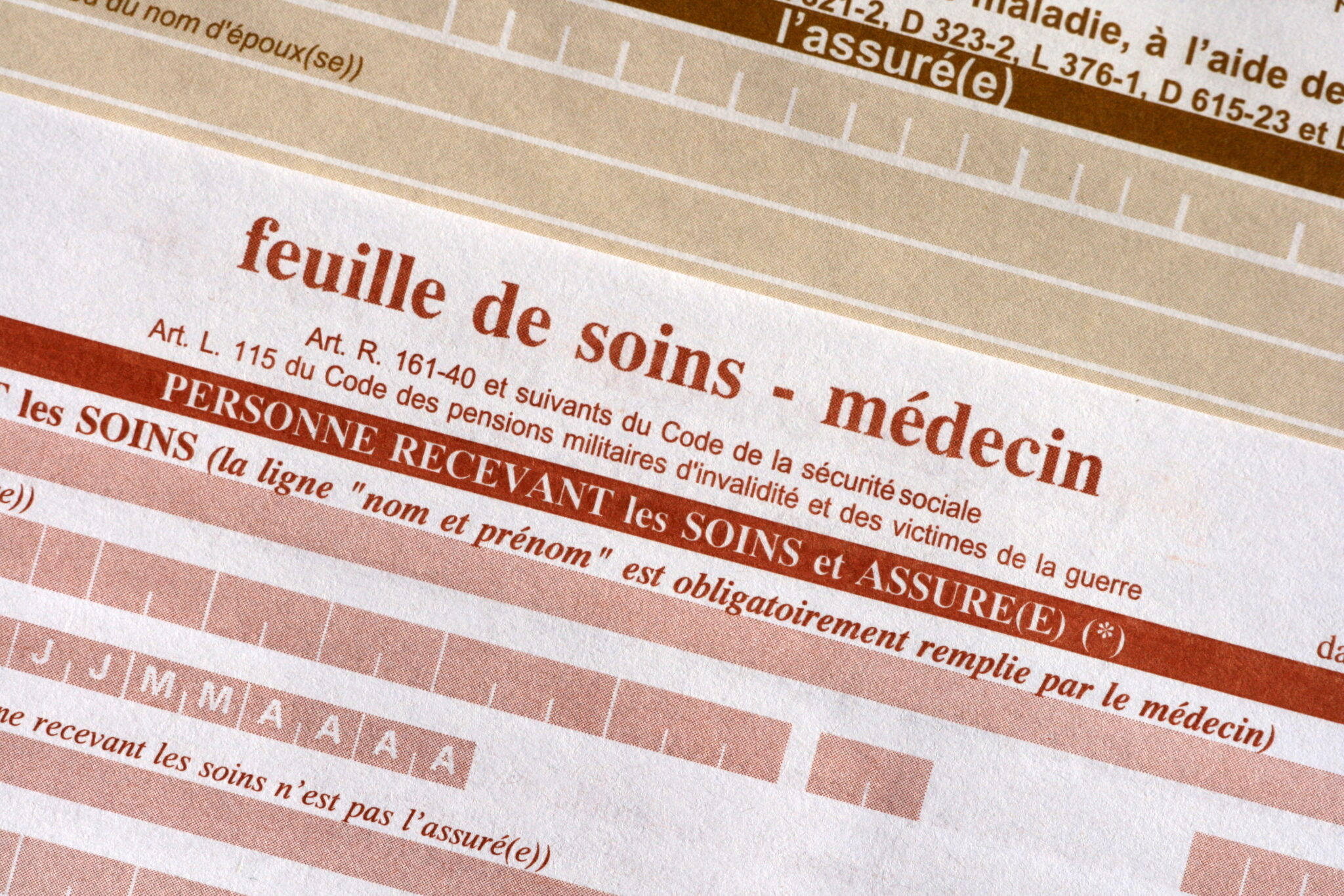 Feuille de soins CGSS Guyane