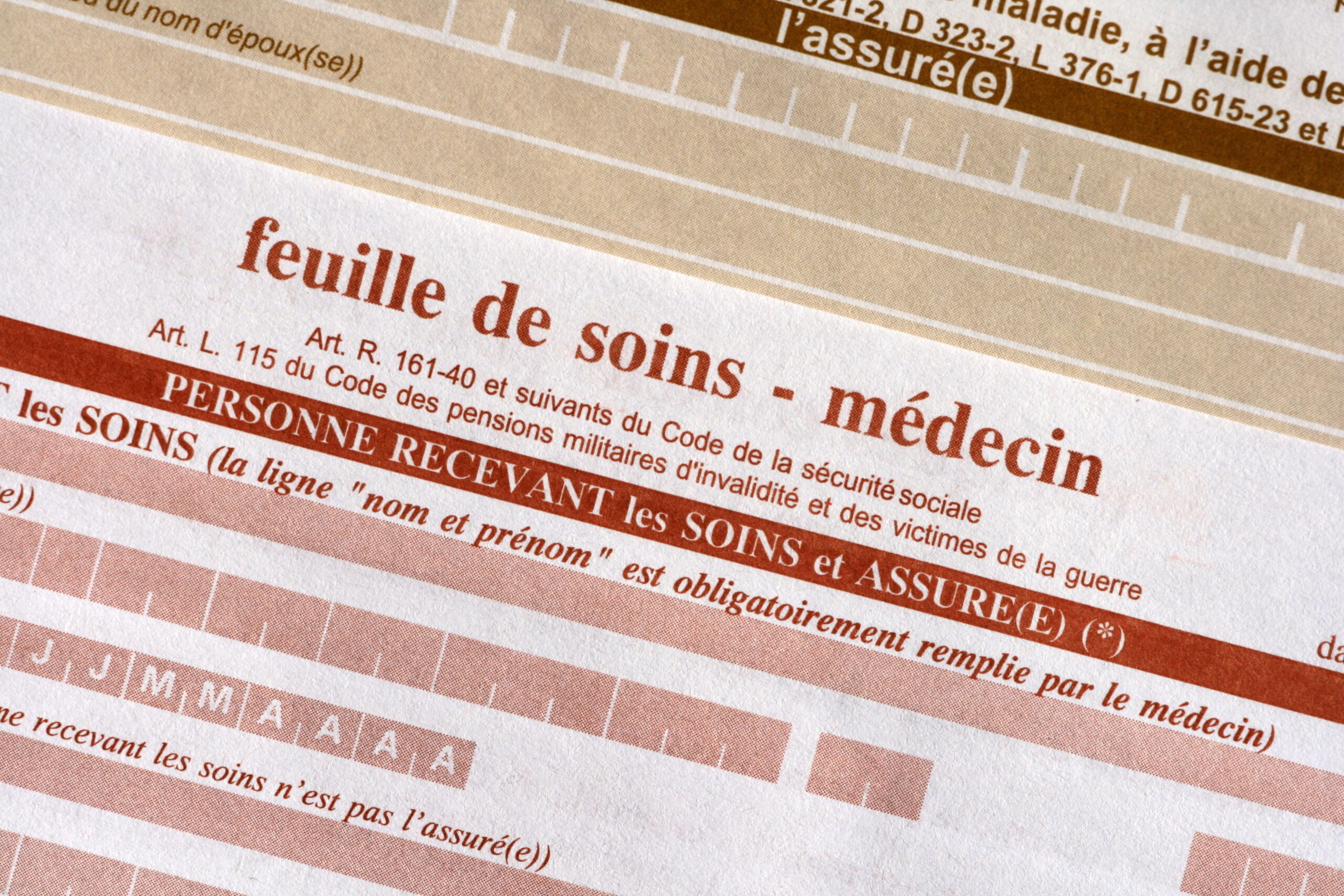 feuille,soin,soins,assurance, carte, vitale, docteur, hopitaux, CGSS Guyane