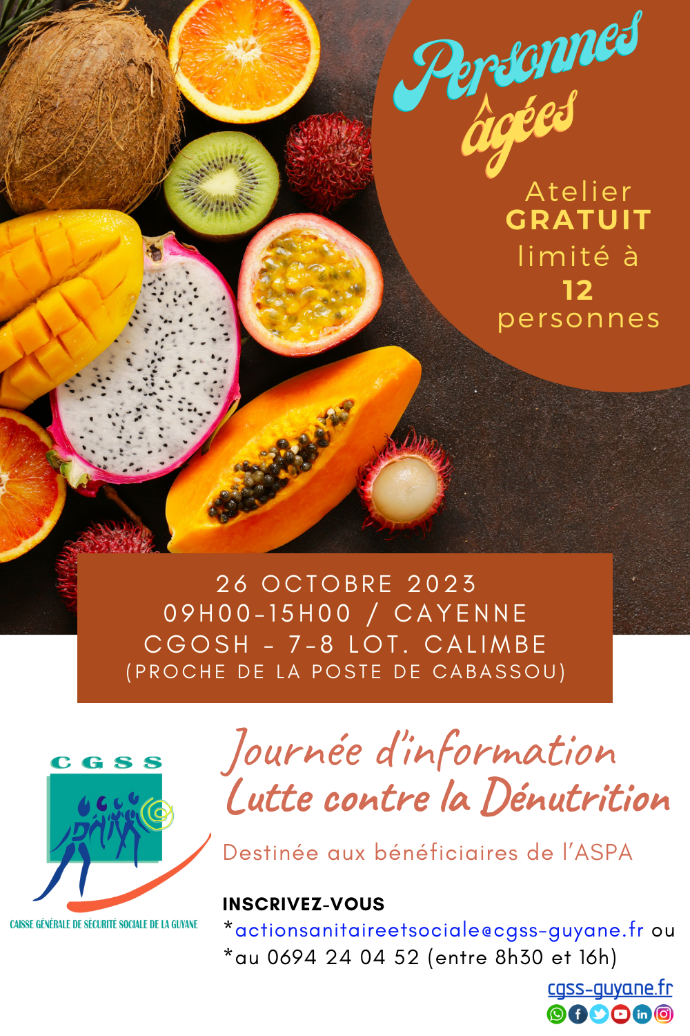 Journée d'Information NutritionDénutrition -ASPA_26102023 Journée d'Information NutritionDénutrition -ASPA_26102023