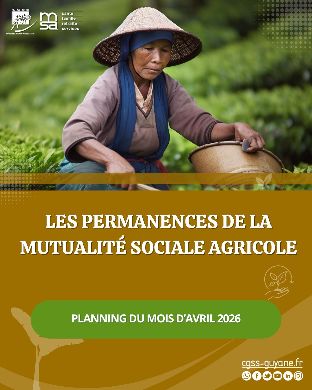 Permanences MSA avril