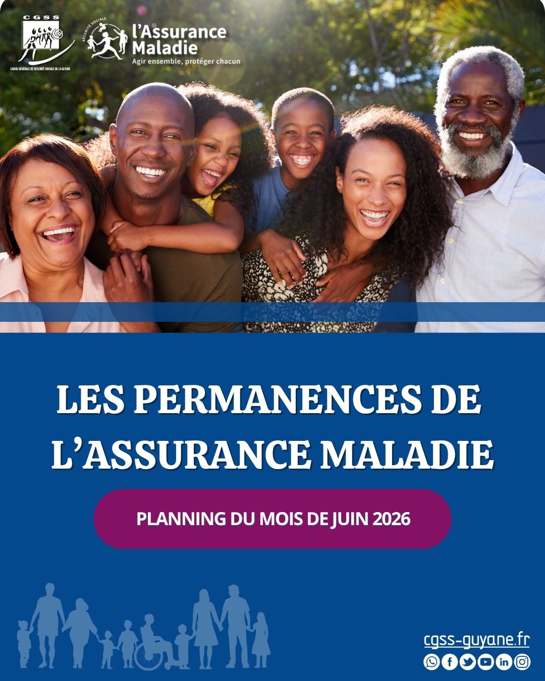 Permanences Assurance Maladie juin