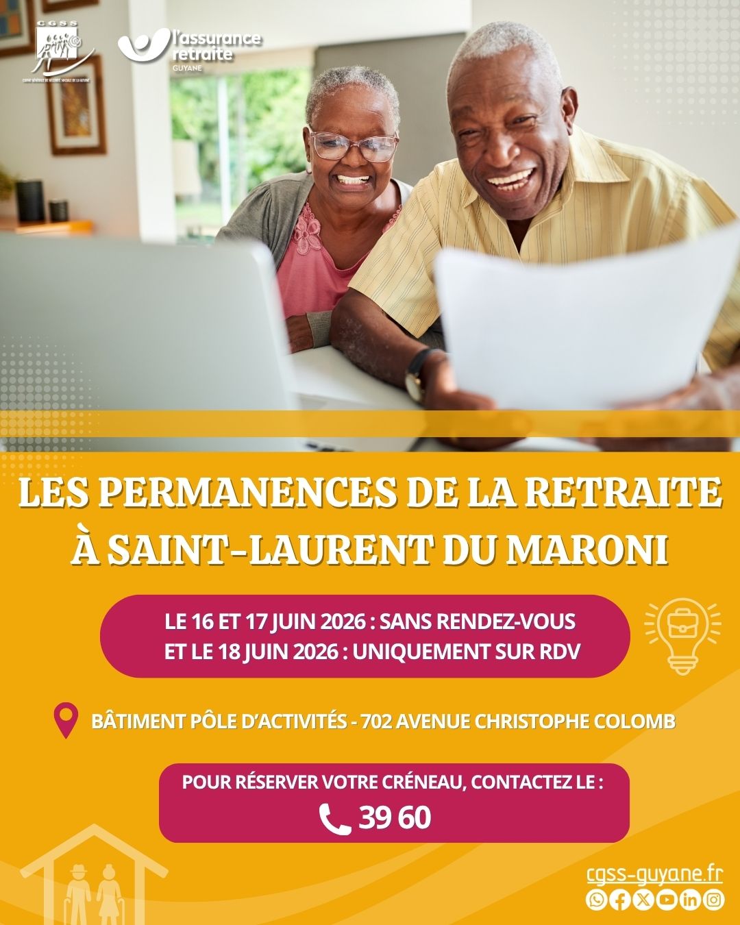 Permanences RETRAITE juin 2026